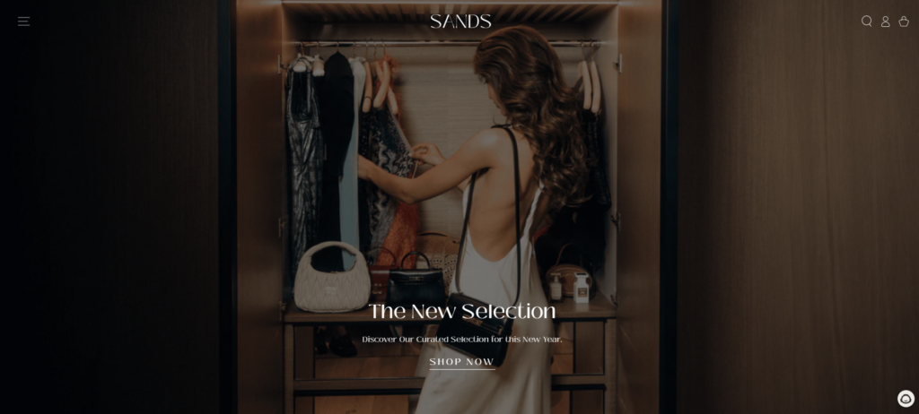 SANDS UAE Shopify Store preview