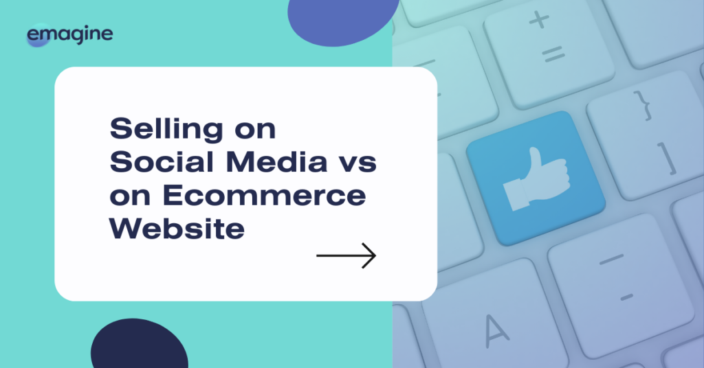 Social commerce vs ecommerce blog post cover